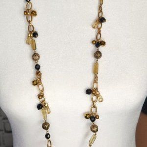 Vintage Multicolor Beads Necklace/Belt